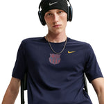 Nike FC Barcelona Men's T-Shirt Navy kék ruházat IQ5030498