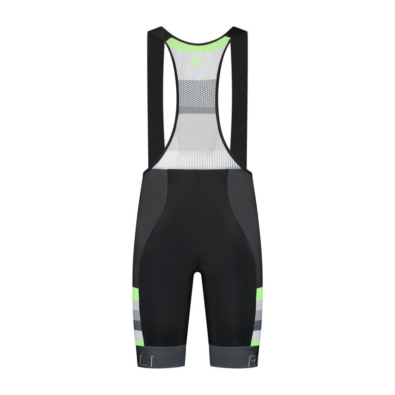 Rogelli HERO II men’s bib -lime szürke kerékpáros nadrág SIRC1200005.024.S
