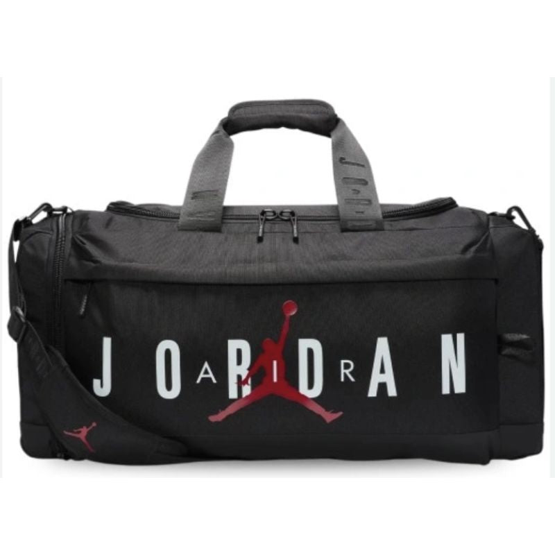 AIR Jordan JAM VELOCITY DUFFLE Training Duffel Black - uniwersalny táska