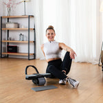 HMS Ka10 Black Abs Wheel Automatic Wheel For Exercising The Abdominal Muscles With Support fekete táska 17-38-033