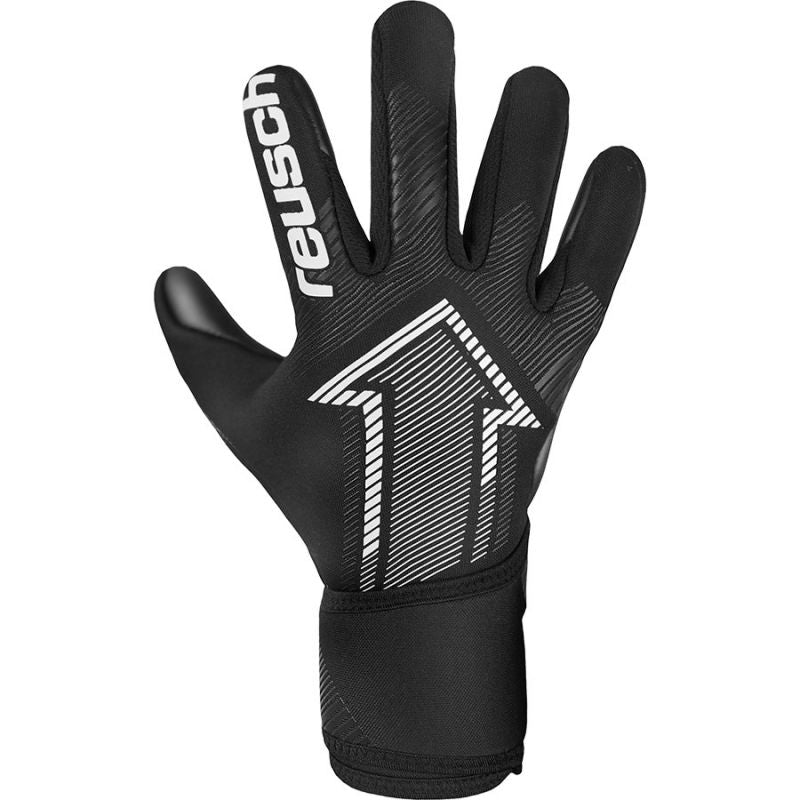 Reusch Fastgrip Infinity Junior Goalkeeper Gloves 55 72 700 fekete gyerek kesztyű 55727007700