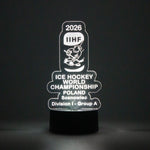 IIHF World Championship IA Sosnowiec 2026 decorative lamp