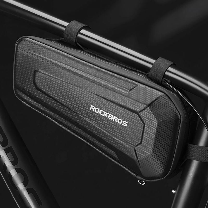 Rockbros B66 waterproof bicycle for frame - black 1.5 l táska