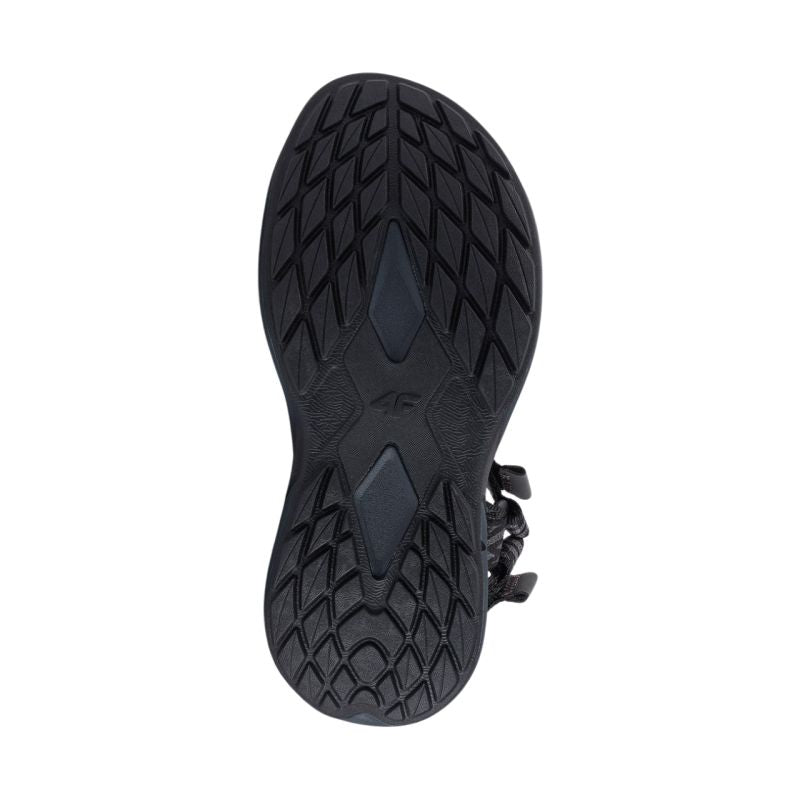 4F Women's sandals F116 dark gray 23S szürke cipő 4FWSS26FSANF11623S