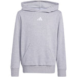 adidas Essentials Hoodie for kids gray JV9995 128 cm kapucnis pulóver
