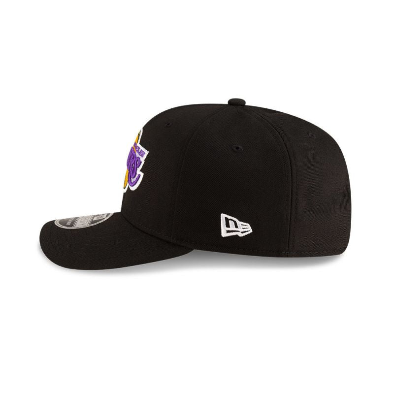 New Era 9SEVENTY Los Angeles Lakers NBA Team Black Stretch Snapback Cap - uniwersalny baseball sapka