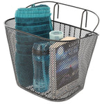 Enero Front Metal Bicycle Basket For Towing