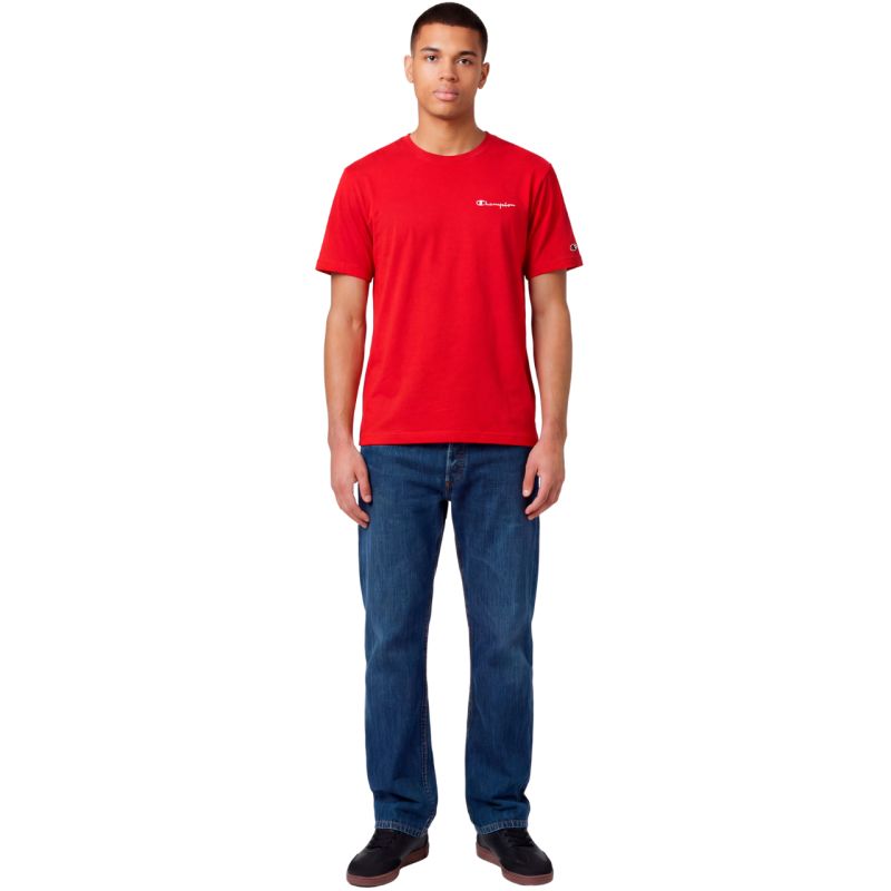 Men's Champion SS Tee red 221798 RS067 piros póló