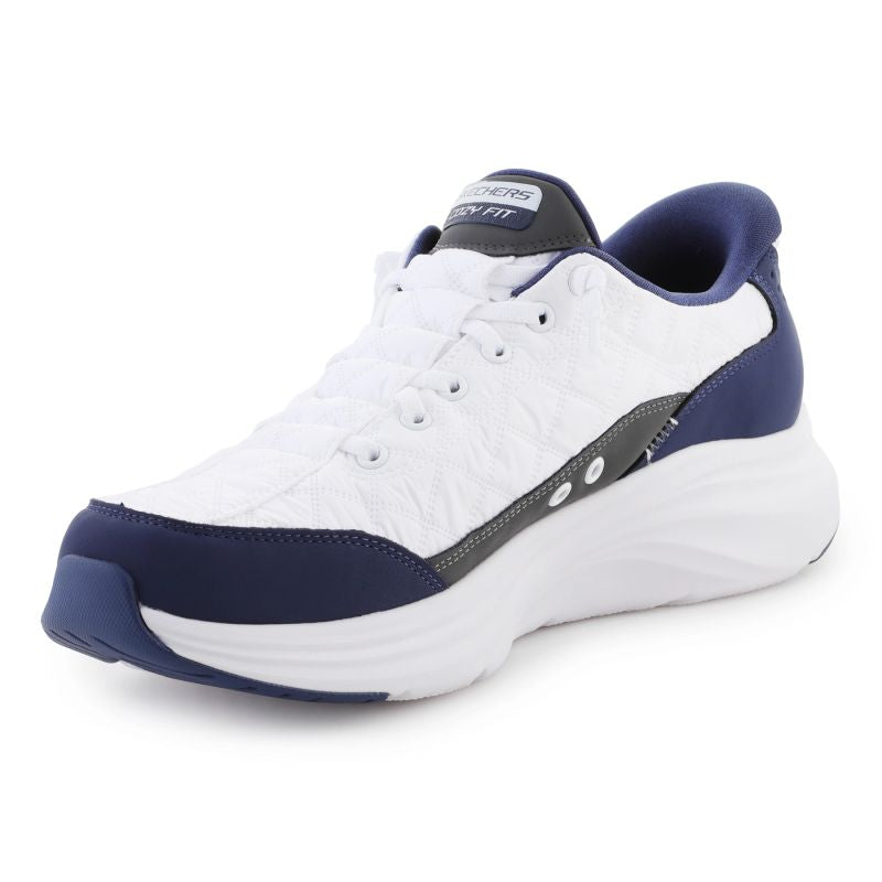 Skechers Slip-ins: Contour Foam - Cozy Fit 232619-WNV White/Navy Cipő