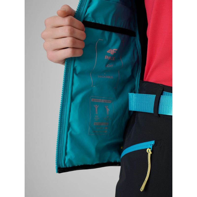 4F PRO trekking with Primaloft filling for women 4F 4FWSS26TDJAF0850-35S ezüst kabát