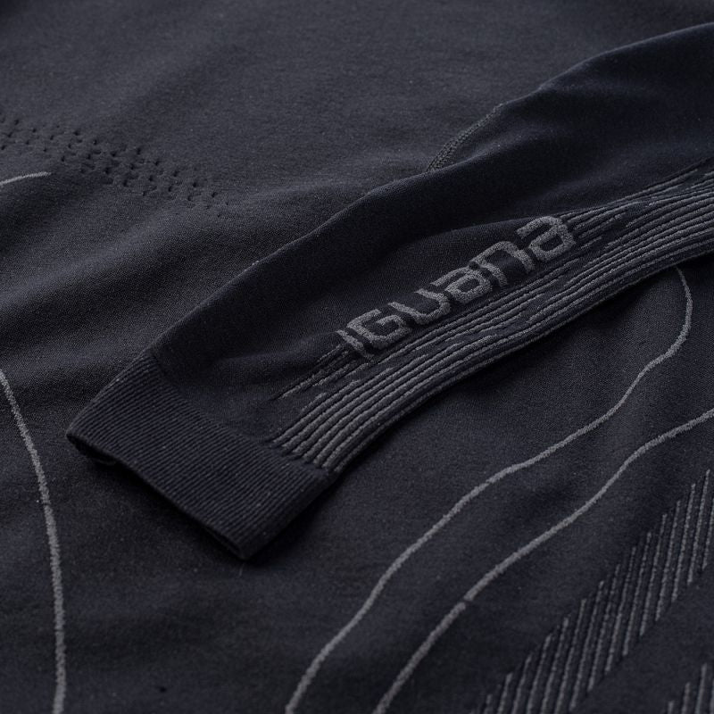 Iguana Gambit W Top W Thermoactive T-shirt fekete termoaktív ruha 92800556710