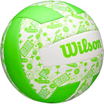 Wilson Stamp Vb Volleyball Green And White