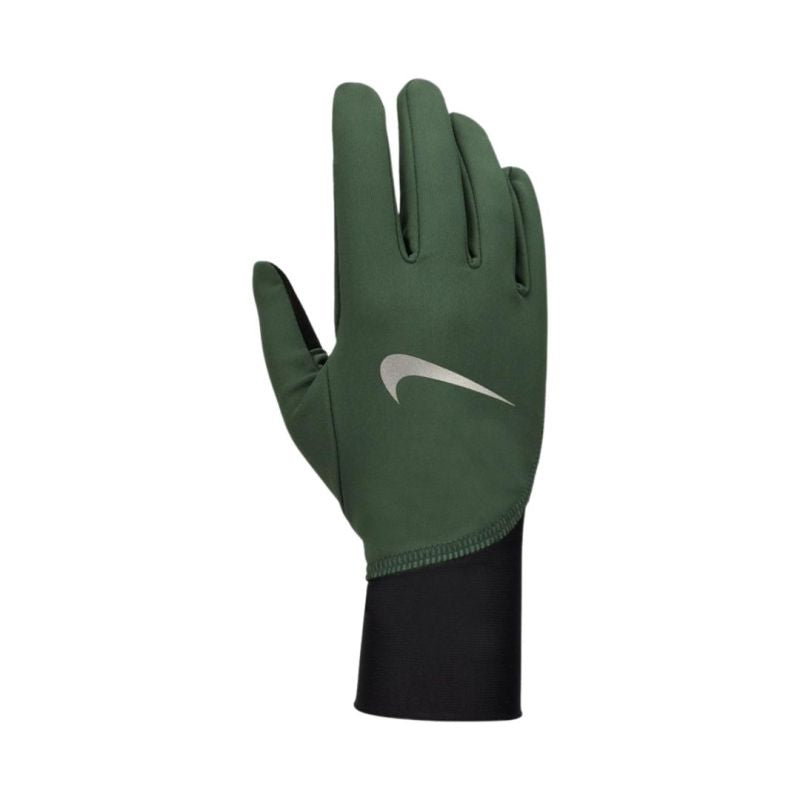 Nike Pacer Midweight Men's Running Gloves Green and Black fekete kesztyű 146404M