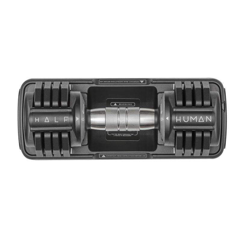 Half Human Adjustable Dumbbells 5kg fekete edzőfelszerelés SFIT-P-HH30001