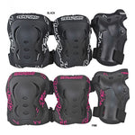 Tempish FID 1020000713 3-piece protectors fekete sets, protectors and knee pads