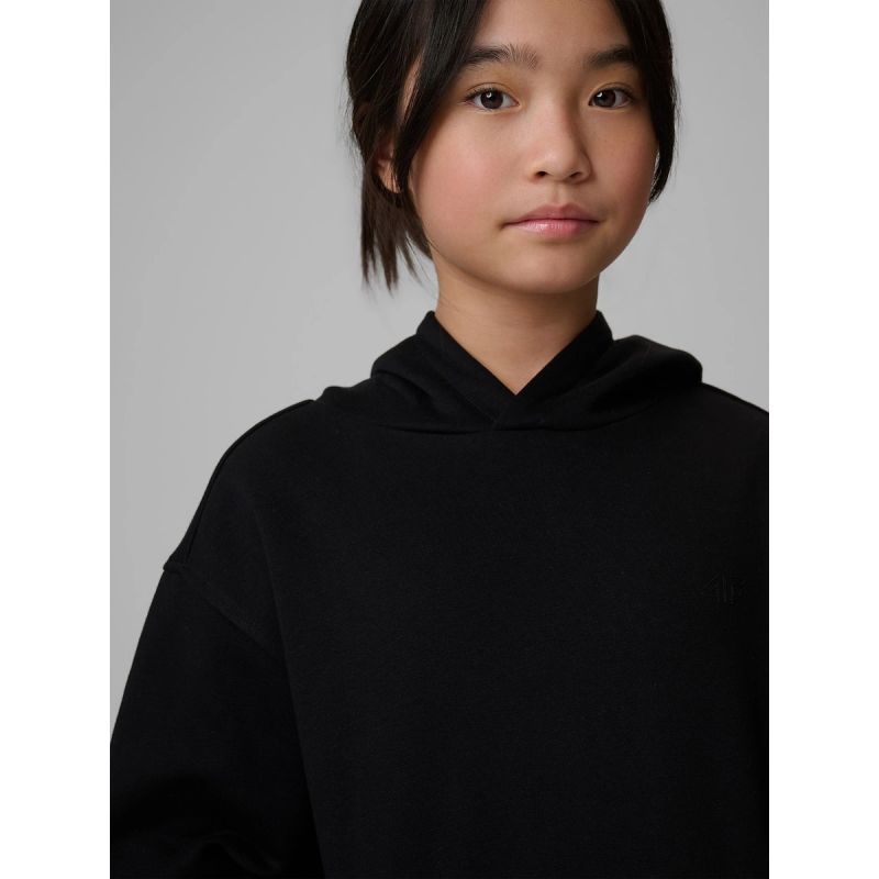 4F Girls' loose sweatshirt with hood 158/164 ruházat 4FJRMM00TSWSF2714-20S