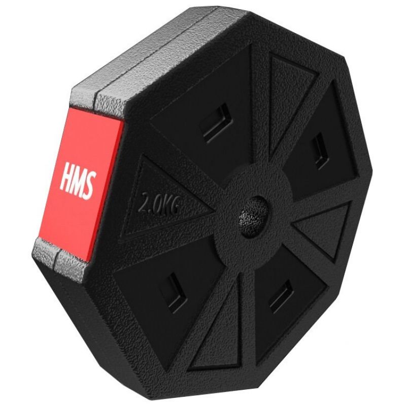 HMS Composite dumbbell SGC20 20kg + barbell póló 17-57-030