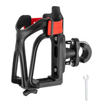 Rockbros 31210029 Motorcycle Bottle Holder - Black and Red piros training equipment
