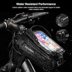 Rockbros frame phone bag, fekete táska