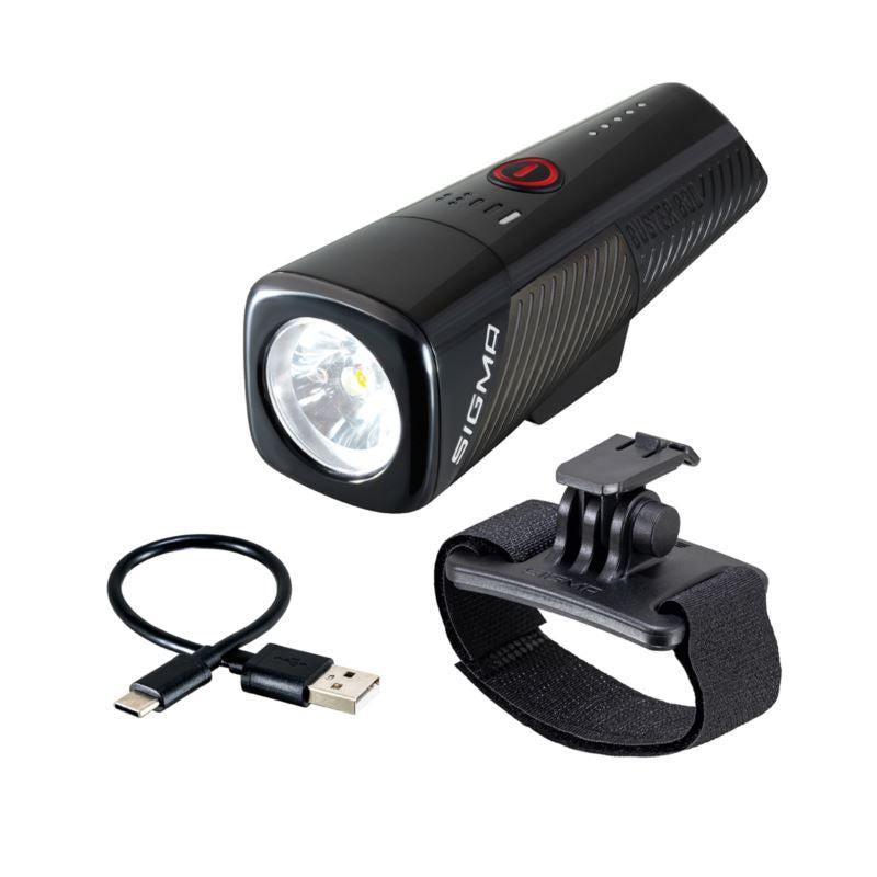 Sigma BUSTER 800 HL front light fekete tourist equipment