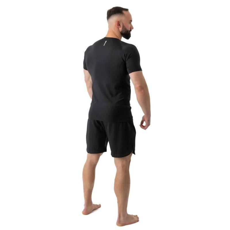 DBX Bushido Rashguard sleeve black BlackRS - fekete short