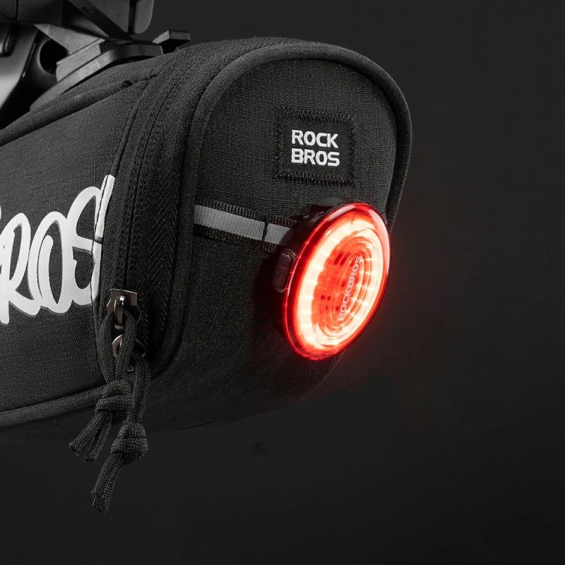 Rockbros G007 Flash Journey Saddle 0.8 l - Black czarny táska 30130082001-211930