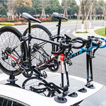 Rockbros Suction Cup Roof Rack for 2 Bikes - Black