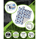 Enero BEACH AND PICNIC BLANKET WITH ALU COATING CAMP blankets, tourist equipment