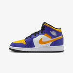 AIR Jordan LA Lakers 1 MID (GS) - cipő