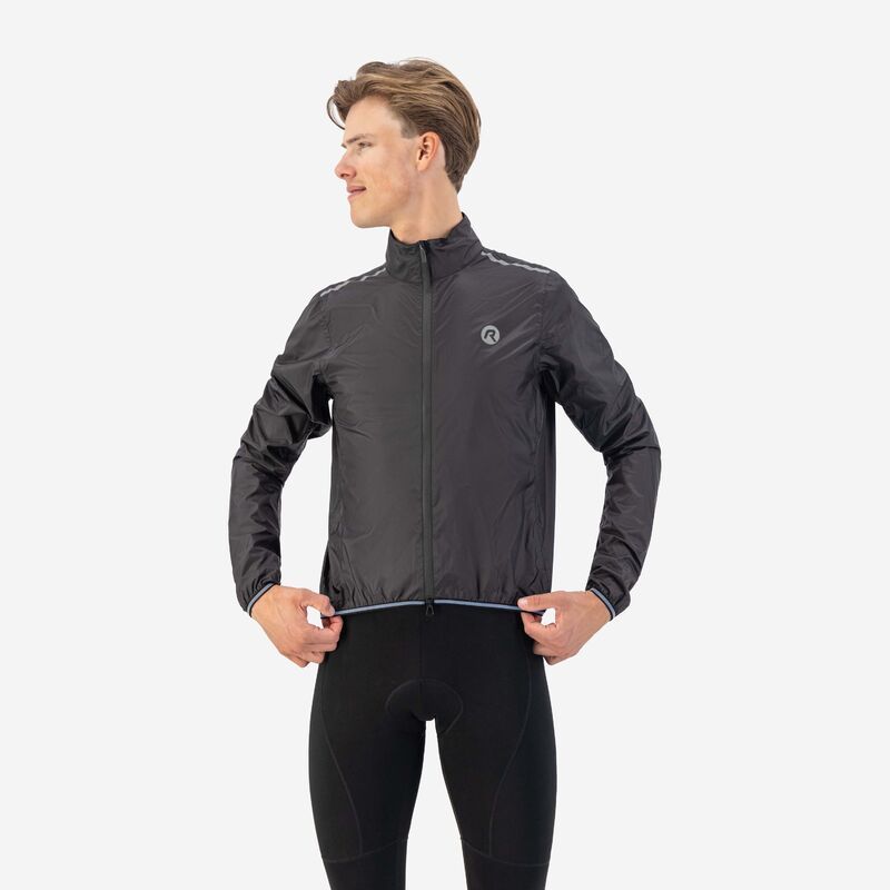 Rogelli ESSENTIAL rain fekete dzseki