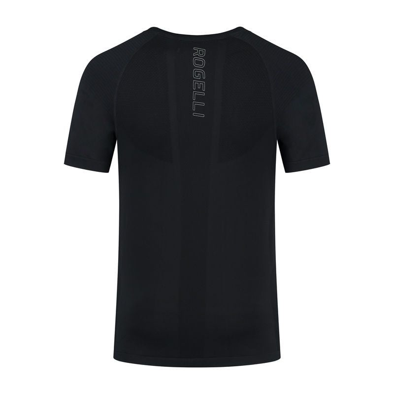 Rogelli ESSENTIAL running fekete póló