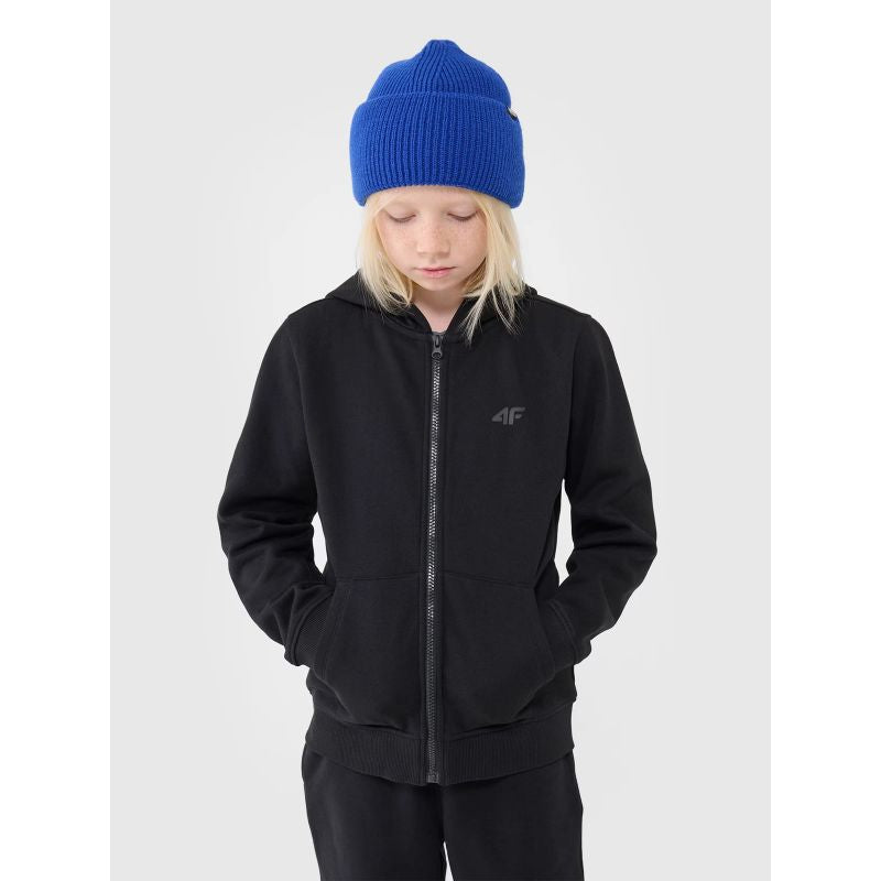 4f Boy's zip-up sweatshirt with hood 4FJWSS25TSWSM1714-20S General