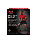 Body Sculpture BB 103 Resistance Band Set színes edzőfelszerelés BB103