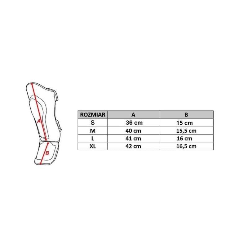 DBX Bushido Shin Guards - Phantom Red piros protectors and knee pads