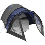 Enero Camp 4-Person Cool Black-Blue Tent kék tents, tourist equipment