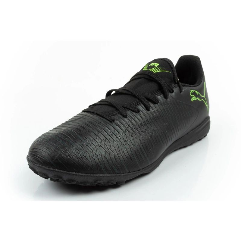 Puma men's sports Future 8 Play TT turf football black green zöld focicipő