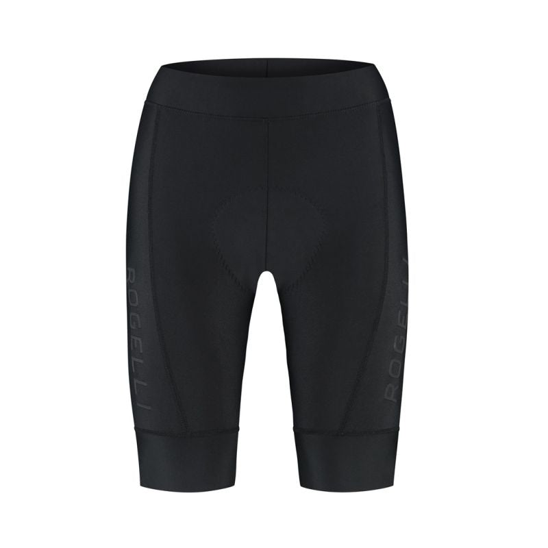 Rogelli women's cycling b/s black fekete női kerékpáros nadrág SIRC2200007.000.XS