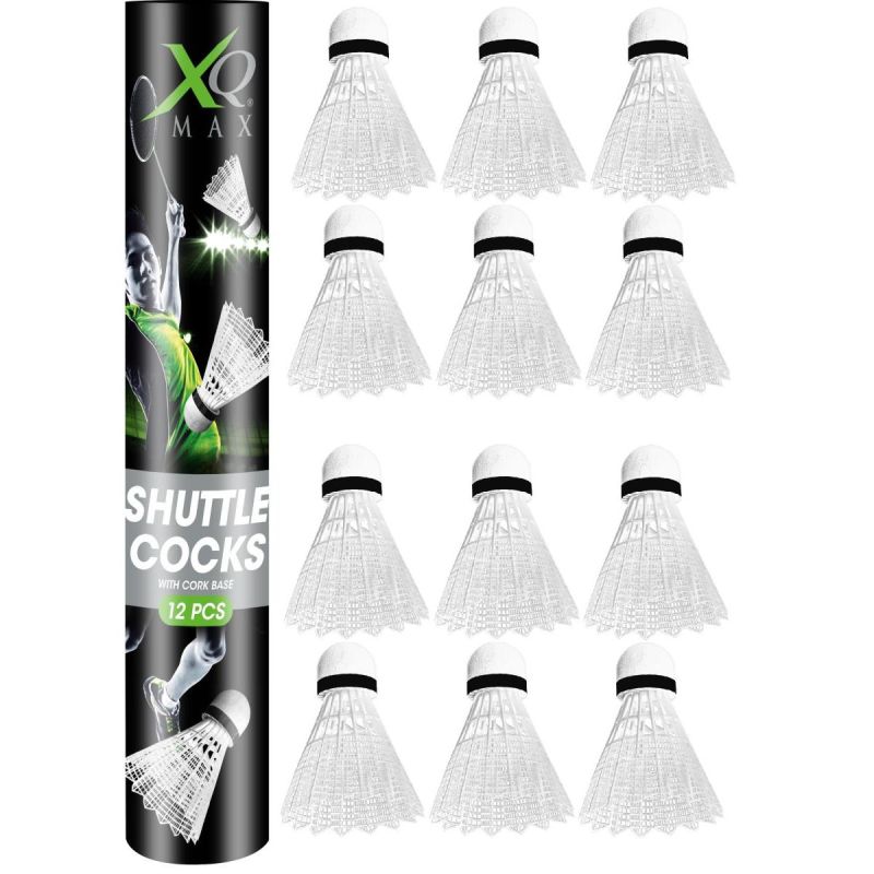 XQMAX Shuttlecock badminton nylon 12pcs tube dart felszerelés
