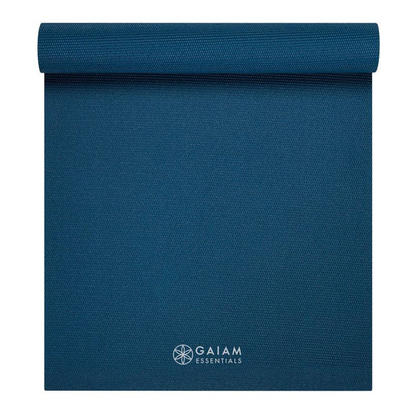 Yoga mat Gaiam Essentials 6 mm with heart Navy 63314 - Sportmania.hu