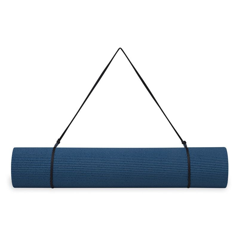 Yoga mat Gaiam Essentials 6 mm with heart Navy 63314 - Sportmania.hu