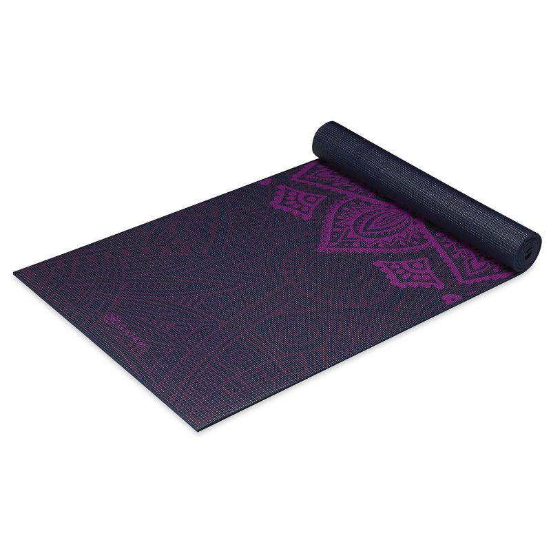 Yoga Mat Gaiam Plum Sundial 6 mm 62572 - Sportmania.hu