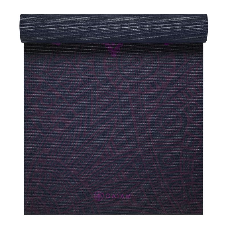 Yoga Mat Gaiam Plum Sundial 6 mm 62572 - Sportmania.hu