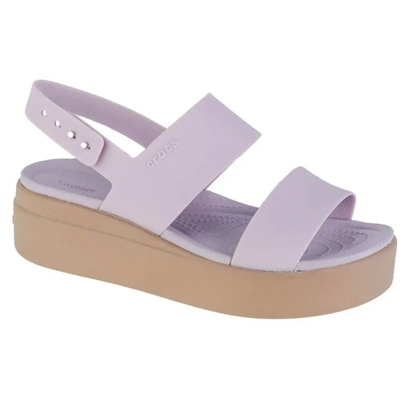 Crocs Brooklyn Low Wedge W Papucs - Sportmania.hu