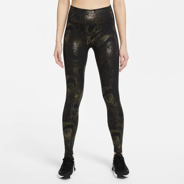 Nike One-Women\'s Mid-Rise Printed Leggings