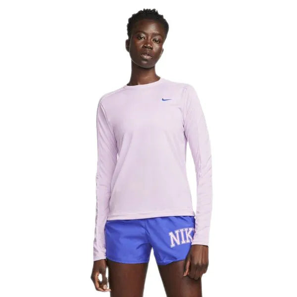 Nike Dri-FIT Swoosh Run Mid fitnesz felső, női