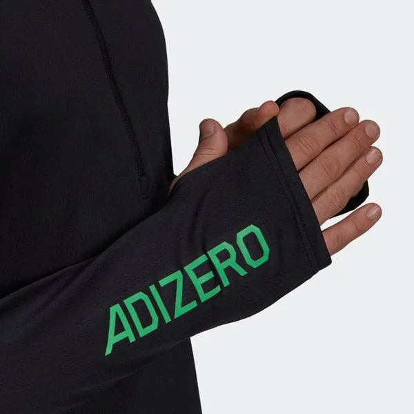 Adidas ADIZERO 1/2 ZIP zip férfi pulóver
