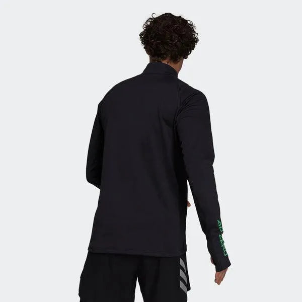 Adidas ADIZERO 1/2 ZIP zip férfi pulóver