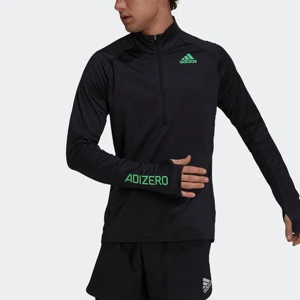 Adidas ADIZERO 1/2 ZIP Pulóver - Sportmania.hu