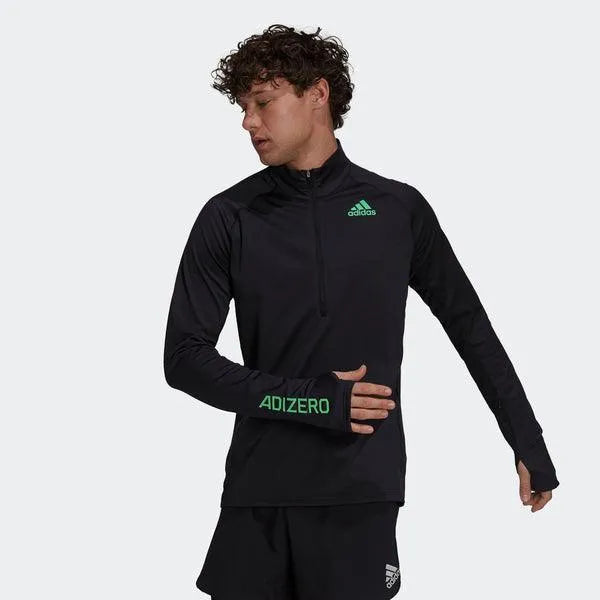 Adidas ADIZERO 1/2 ZIP Pulóver - Sportmania.hu