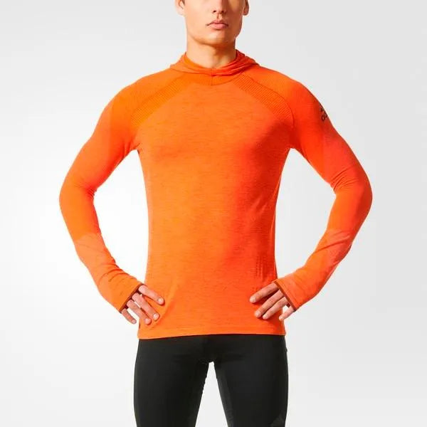 adidas CLMHT LS HOOD Póló férfi